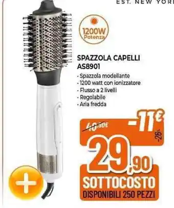 Expert SPAZZOLA CAPELLI AS8901 offerta