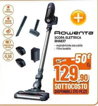 Expert Rowenta SCOPA ELETTRICA RH6837 offerta