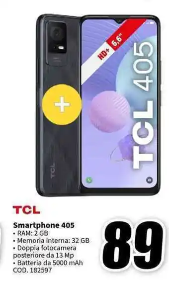 MediaWorld TCL Smartphone 405 offerta