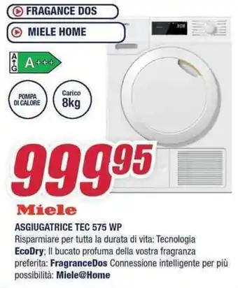 Trony Miele ASGIUGATRICE TEC 575 WP offerta