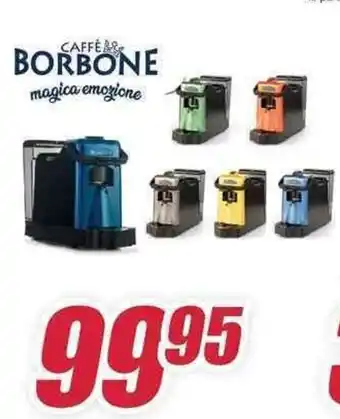 Trony BORBONE MACCHINA DA CAFFÈ DIDI VARI COLORI offerta