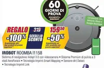 Trony IROBOT ROOMBA 11158 offerta