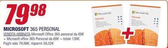 Trony MICROSOFT 365 PERSONAL offerta