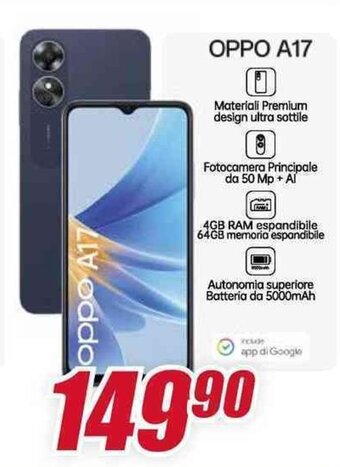 Trony OPPO A17 offerta