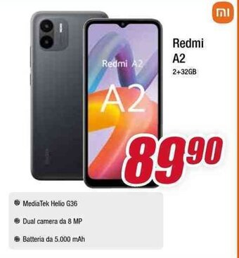 Trony Redmi A2 offerta