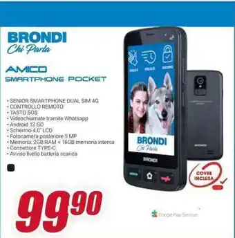 Trony AMICO SMARTPHONE POCKET offerta