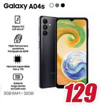 Trony Galaxy A04s offerta