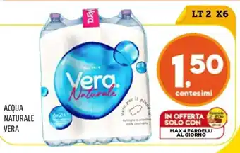 ACQUA NATURALE VERA LT 2 X6