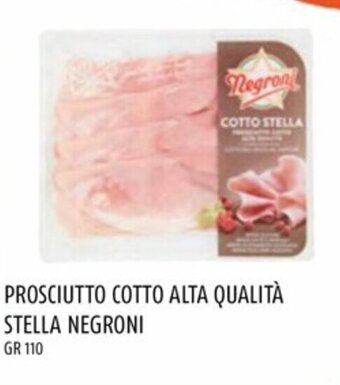 PROSCIUTTO COTTO ALTA QUALITÀ STELLA NEGRONI gr 110