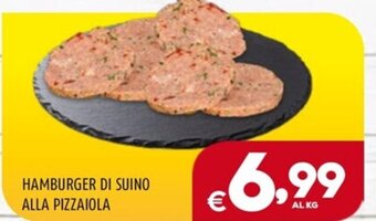 Il Centesimo HAMBURGER DI SUINO ALLA PIZZAIOLA offerta