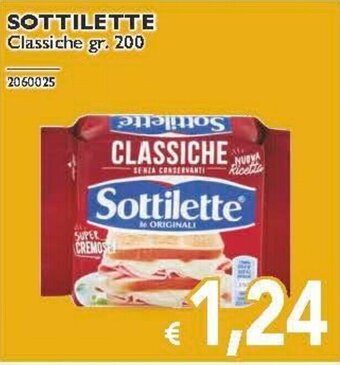 SOTTILETTE Classiche gr. 200