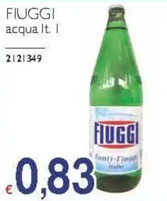 FIUGGI acqua It. I
