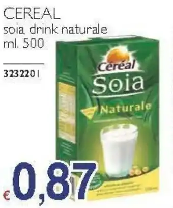 CEREAL soia drink naturale ml. 500