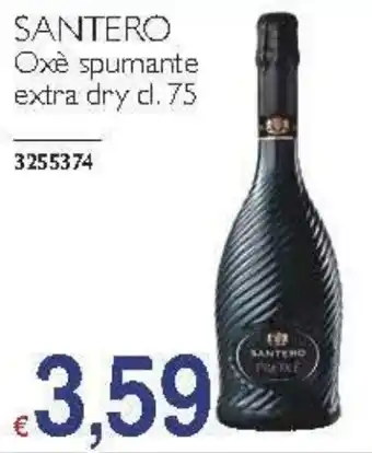 SANTERO Oxè spumante extra dry cl. 75