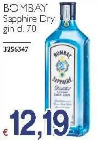 BOMBAY Sapphire Dry gin cl. 70