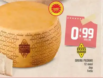Ottimo Market GRANA PADANO 12 mesi dop offerta