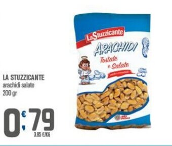 Ottimo Market LA STUZZICANTE arachidi salate 200 gr offerta