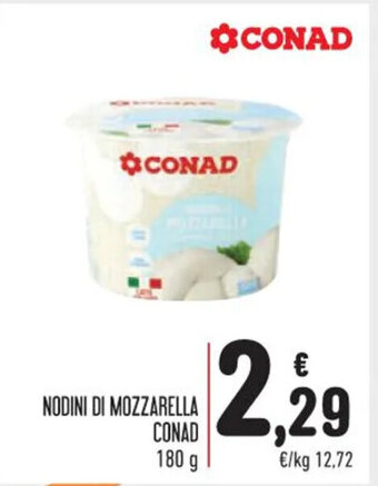 Spazio Conad NODINI DI MOZZARELLA CONAD 180 g offerta