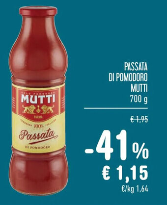 PASSATA DI POMODORO MUTTI 700 g