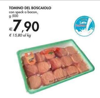 Bennet TOMINO DEL BOSCAIOLO con speck o bacon, g 500 offerta