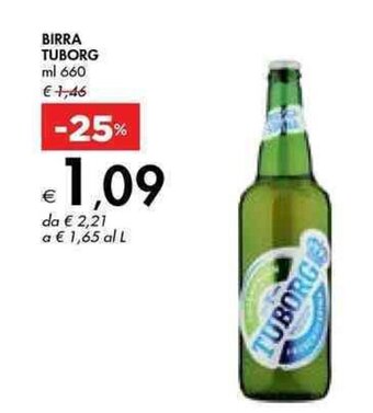 Bennet BIRRA TUBORG ml 660 offerta
