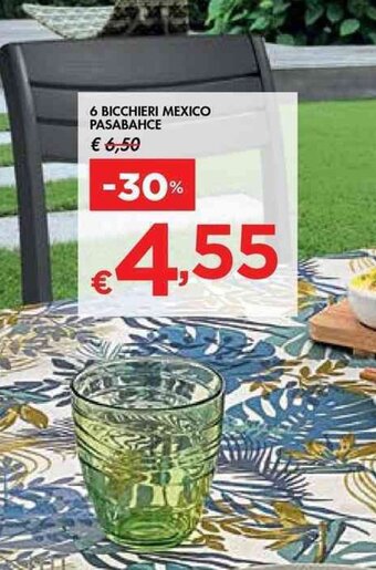 Bennet 6 BICCHIERI MEXICO PASABAHCE offerta