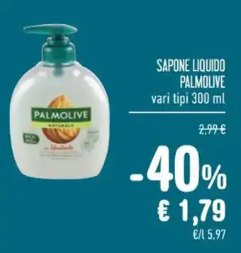 Spazio Conad SAPONE LIQUIDO PALMOLIVE vari tipi 300 ml offerta