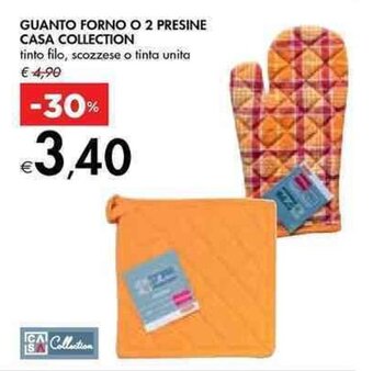 Bennet GUANTO FORNO O 2 PRESINE CASA COLLECTION offerta