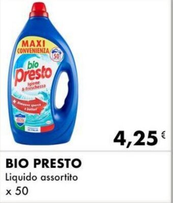 BIO PRESTO Liquido assortito x 50