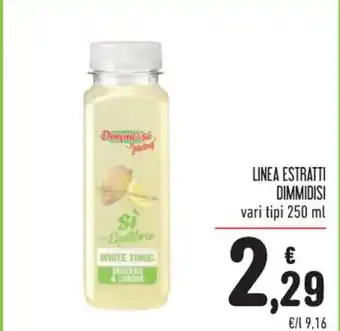 Spazio Conad LINEA ESTRATTI DIMMIDISI vari tipi 250 ml offerta