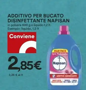 Coop Napisan Additivo Per Bucato Disinfettante offerta