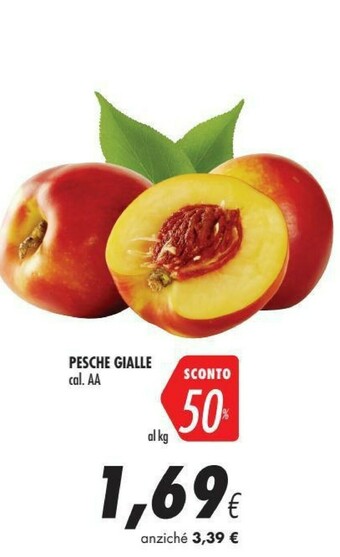 Coop Pesche Gialle offerta