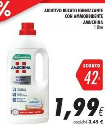 Coop Amuchina Additivo Bucato Igienizzante Con Ammorbidente offerta