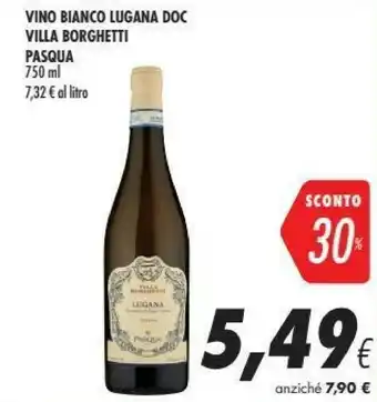 Coop Villa Borghetti Pasqua Vino Bianco Lugana Doc offerta