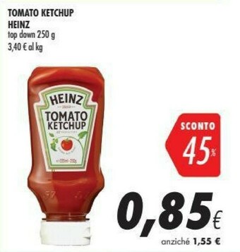 Coop Heinz Tomato Ketchup offerta