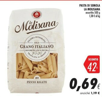 Coop La Molisana Pasta Di Semola offerta