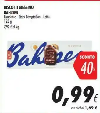 Coop Bahlsen Messino 125 G(ml) offerta