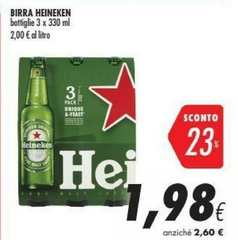 Coop Heineken Birra 660 G(ml) offerta