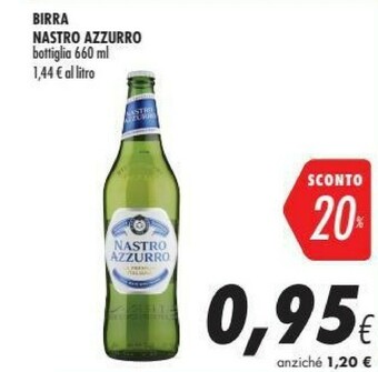 Coop Nastro Azzurro Birra 660 G(ml) offerta