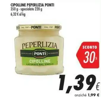 Coop Ponti Peperlizia Cipolline offerta