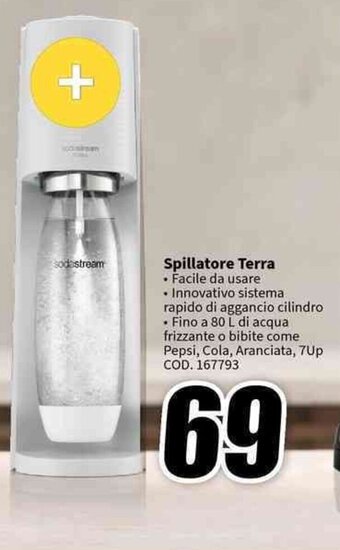 MediaWorld sodastream Spillatore Terra offerta