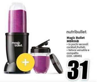 nutribullet Magic Bullet MBR06B