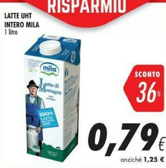 Coop Mila Latte Di Montagna Intero UHT 1000 G(ml) offerta
