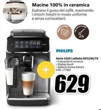 PHILIPS Serie 3200 LatteGo EP3246/70