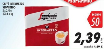 Coop Segafredo Caffè Intermezzo offerta