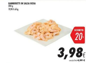 Coop Gamberetti In Salsa Rosa 200 G offerta