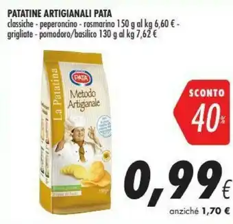Coop Pata Patatine Artigianali offerta