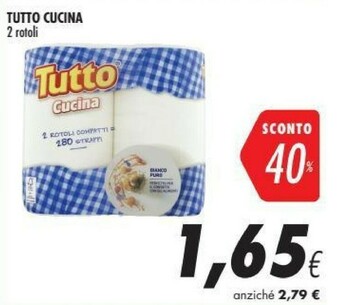 Coop Tutto Cucina 2 Rotoli offerta