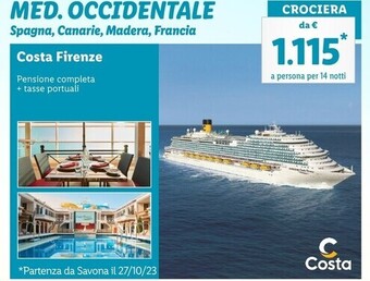 Lidl Costa firenze offerta