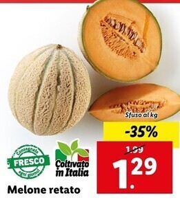 Lidl Melone retato offerta
